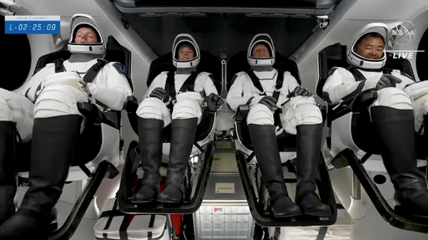 SpaceX載人「龍」飛船已與國際太空站對接成功