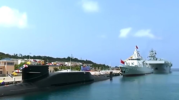 有片 | 南海艦隊一次性入列的三型主戰艦艇都是何等利器?
