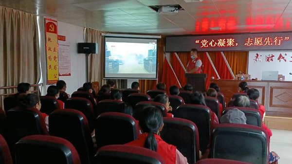 【中共百年 深圳故事】深圳石井社區開展「黨心凝聚，志願先行」培訓活動