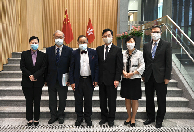 薛永恒與粵港澳大灣區院士聯盟發起人會面