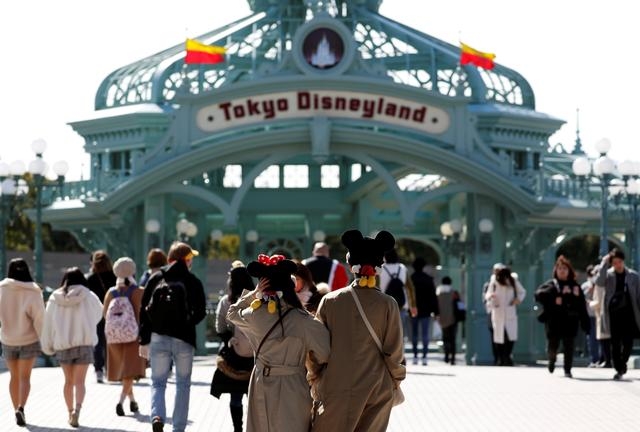 受累疫情 東京迪士尼去年遊客創新低