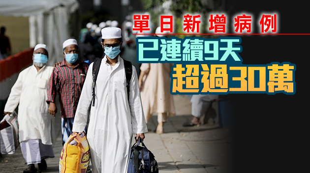 印度日增病例逾38萬再創新高 多國對印度實施旅行禁令