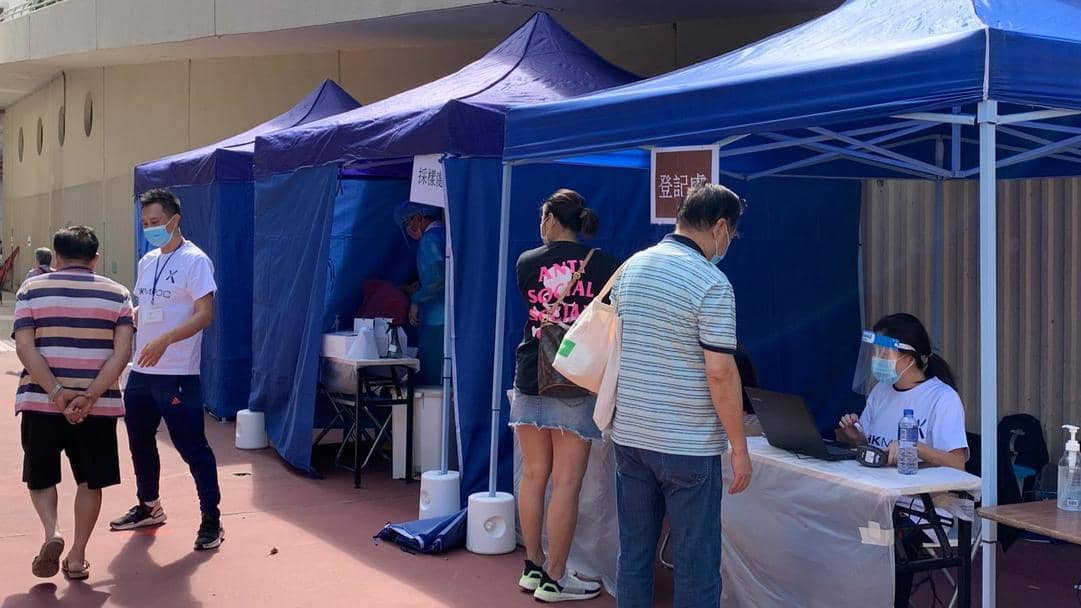 民政事務總署宣布在東涌增設臨時流動採樣站