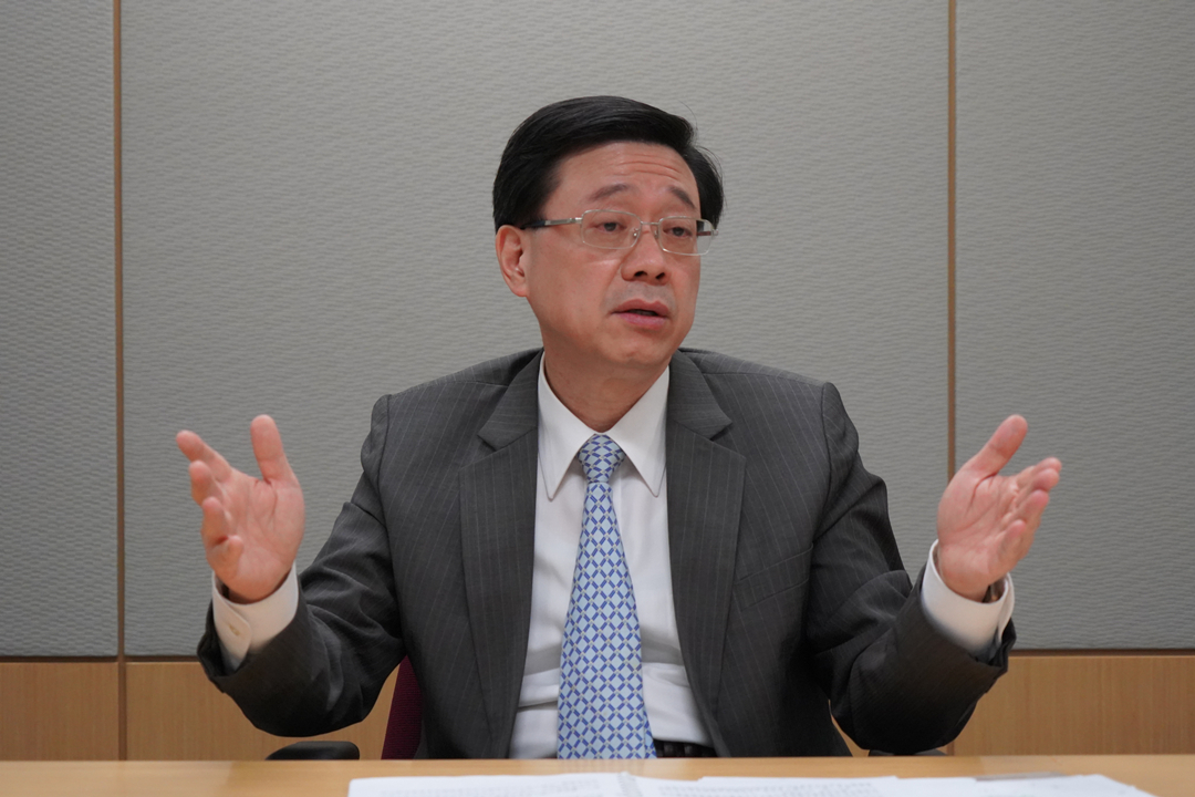 李家超：香港維護國安面臨五個挑戰
