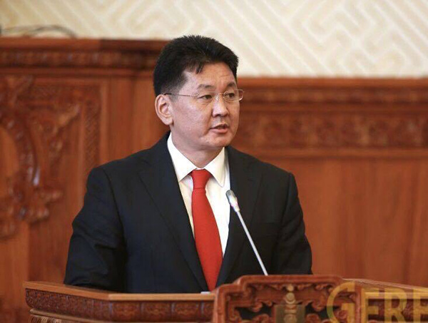 蒙古國執政黨推舉呼日勒蘇赫為總統候選人