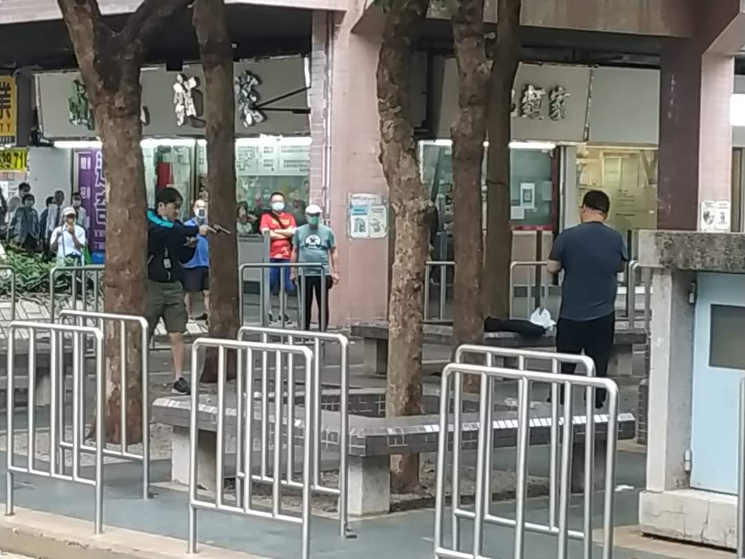 遭上水一男子襲擊 警擎槍警告後將其制服