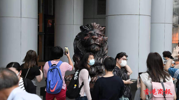  圖集丨飽經滄桑的中環滙豐銀行銅獅子