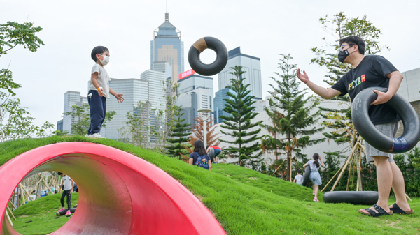 政府指進一步開放灣仔海濱長廊