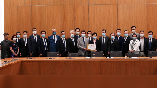 廠商會成員與行政長官會面 就防疫及工商議題交流意見