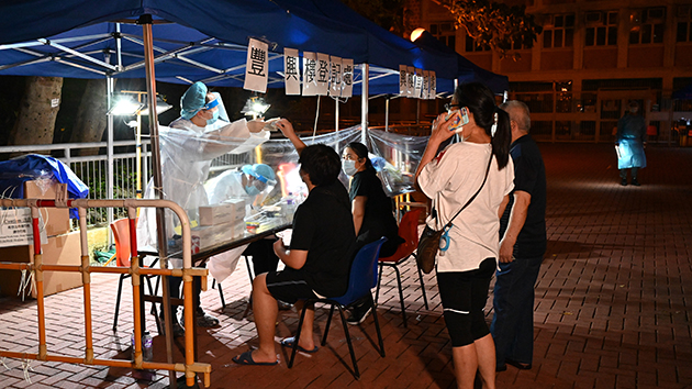 豐興樓已強檢或陰性檢測結果人士晚上七時起可離開