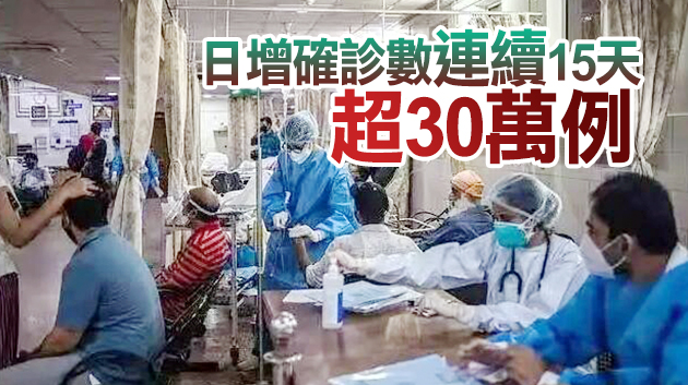 印度發現3532種變異病毒 第三波疫情不可避免