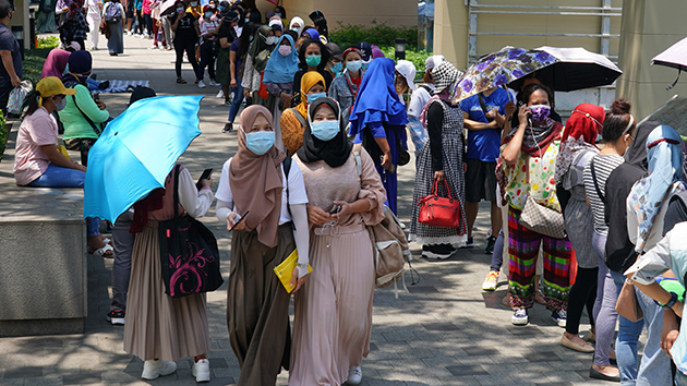 28萬外傭已完成強檢 另有5萬外傭已預約檢測