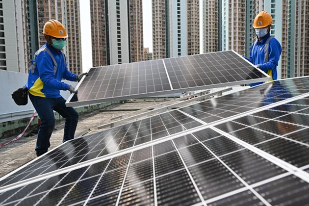 政府新聞網訪問機電署人員與「採電學社」學校代表