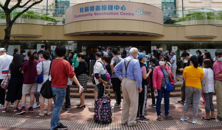 本港累計接種逾174萬劑次 約67萬市民打完兩針