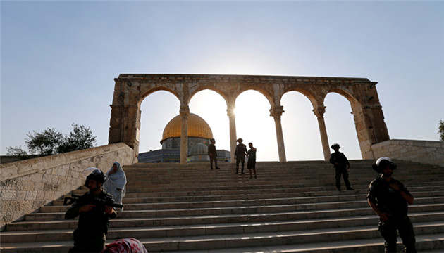 以色列警察與巴勒斯坦人在耶路撒冷聖殿山爆發衝突