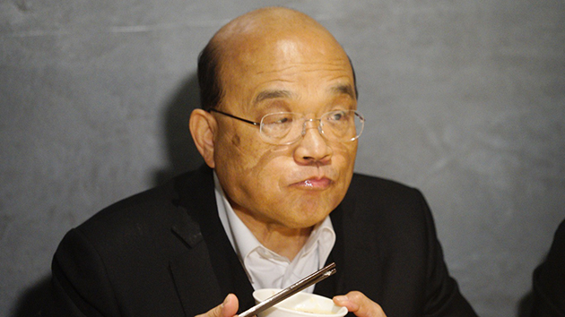 台灣調查指蘇貞昌滿意度跌至5年新低