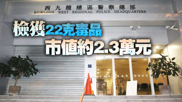 警方尖沙咀截查毒品快餐車 拘2人涉嫌販毒