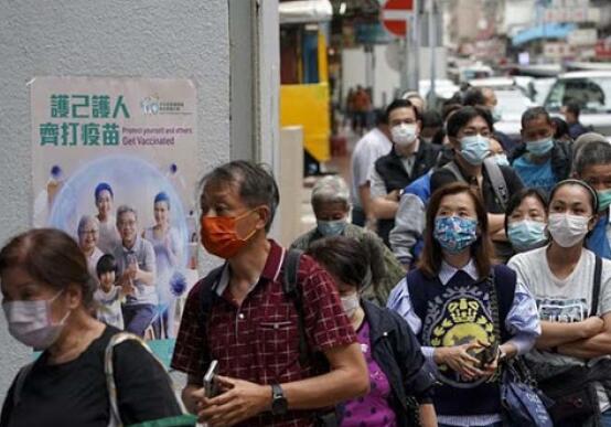 本港累計逾112萬人接種疫苗 超73萬市民打完兩針