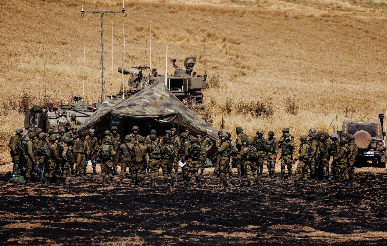 巴以地面戰如箭在弦 以色列軍隊準備攻入加沙