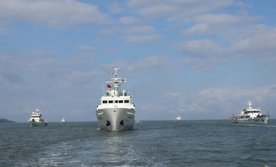 今年粵閩海洋伏季休漁首次聯合執法行動共查獲118艘違規漁船