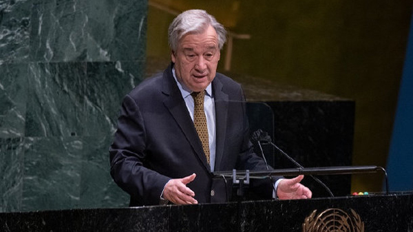 聯合國秘書長古特雷斯：巴以雙方必須立即停火