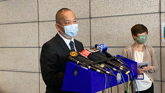 蔡展鵬光顧無牌按摩院完成調查 O記指不涉不道德或違法行為