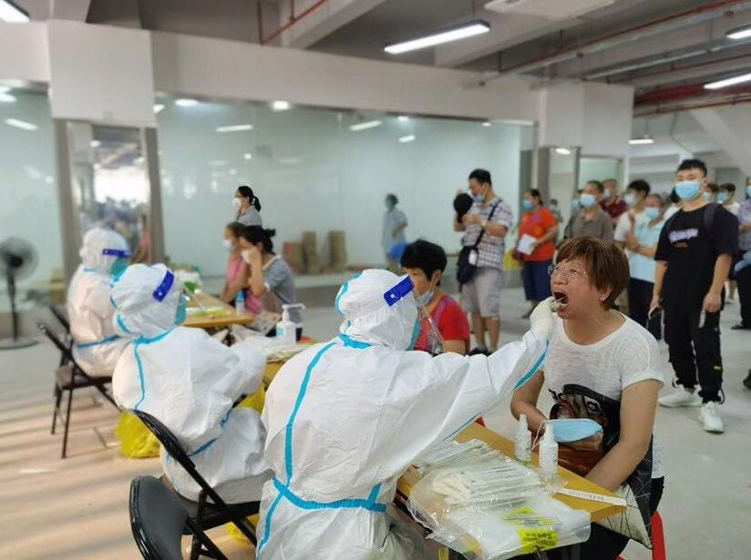 廣州市新增1例無症感染者，係之前確診病例的丈夫