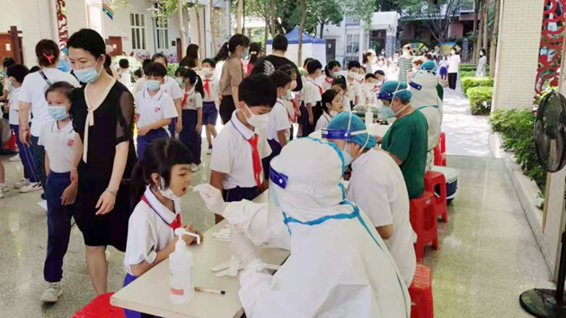 廣州新增無症狀感染者5例 涉及8所學校均已停課