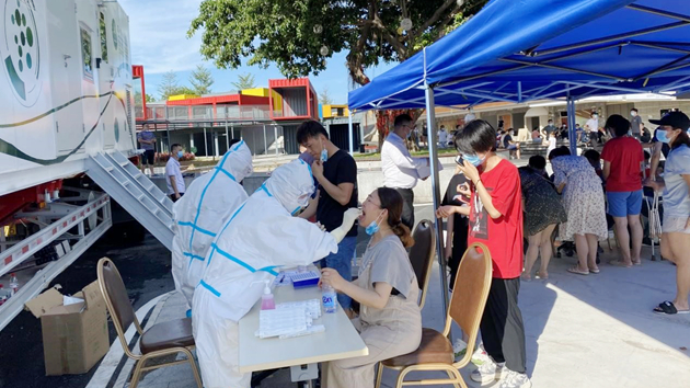 深圳新增2例無症狀感染者