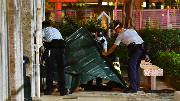 粉嶺62歲女婿墮樓亡 88歲外父倒斃同廈單位內