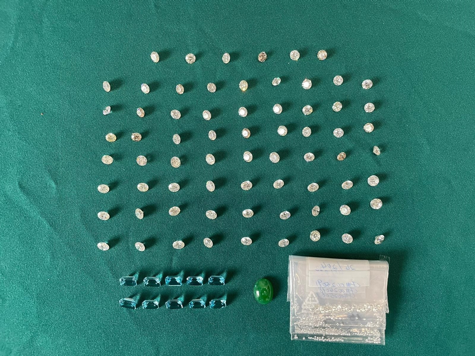 海關檢獲約2500萬走私鑽石 市值為有紀錄以來最大