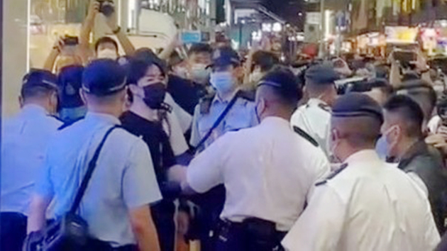 涉公眾地方行為不檢被捕 「賢學思政」召集人王逸戰已獲釋