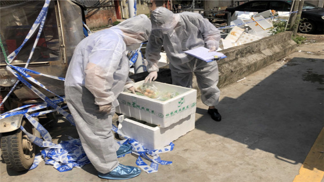 廣州荔灣全力保障封閉區域食品安全