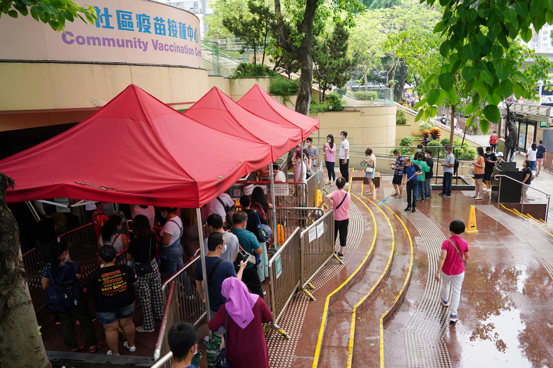 本港已接種新冠疫苗逾274萬劑 逾160萬人接種首劑