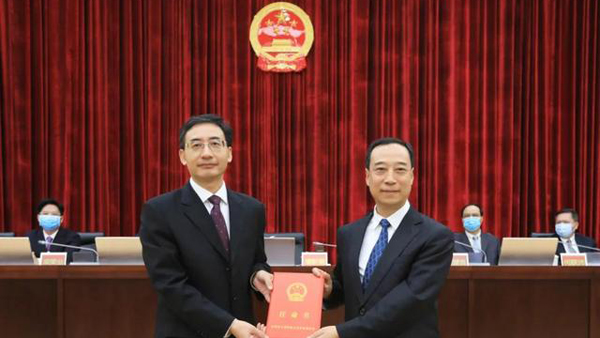 呂成蹊任東莞市代理市長