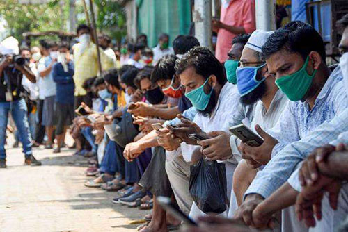 印度新增確診超9.1萬例 累計確診逾2927萬例