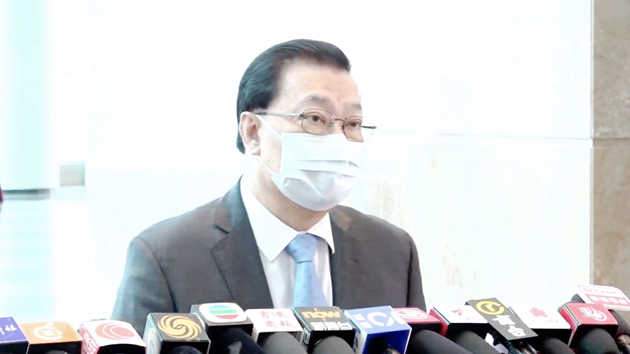 指叫喊違法口號背後有政治目的 譚耀宗籲不應再使用