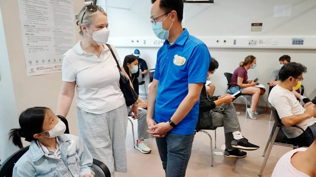 端午齊接種 年青面孔不斷