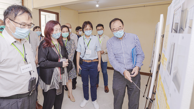 房委會商業樓宇小組委員會委員到訪屋邨及商場