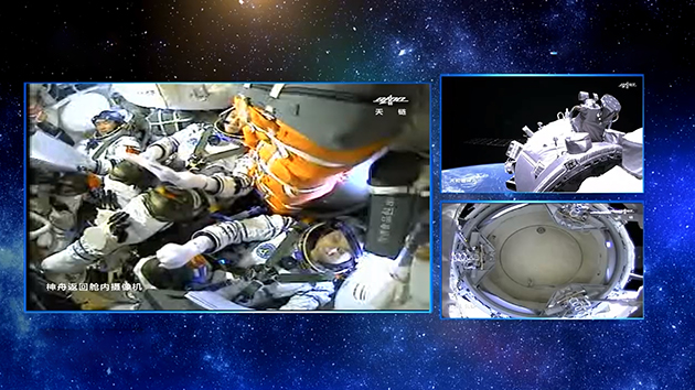 神舟十二號載人飛船與天和核心艙完成自主快速交會對接
