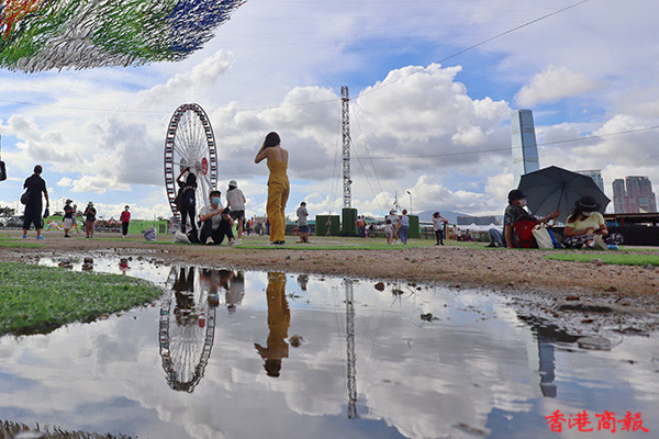 圖集 | 雨後的中環海濱公園：讓攝影愛好者發現了美景新角度