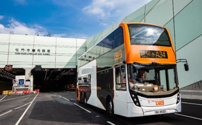 8條龍運巴士線20日起改經屯門赤鱲角隧道公路