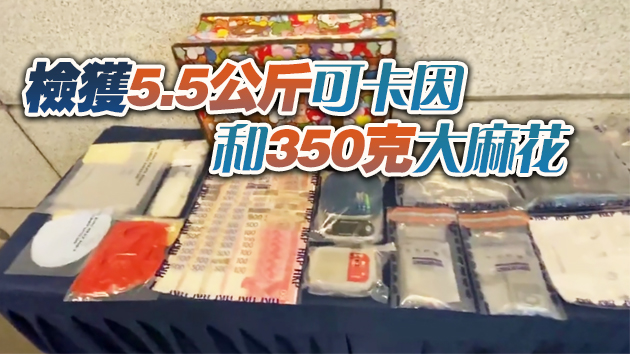 警方大埔拘捕1人 檢值800萬元毒品