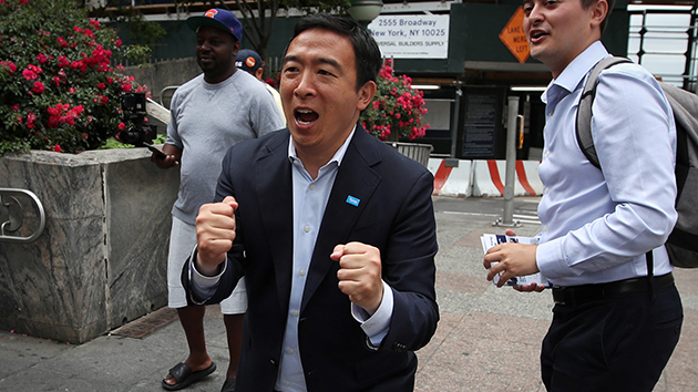 紐約市長初選投票 楊安澤宣布敗選