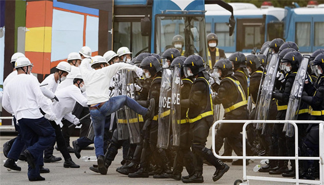 東京奧運會期間民間警備每天最多部署約1.8萬人