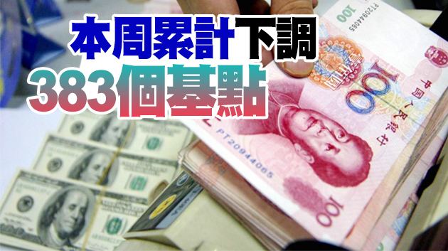 終結11連貶!人民幣兌美元中間價上調80個基點