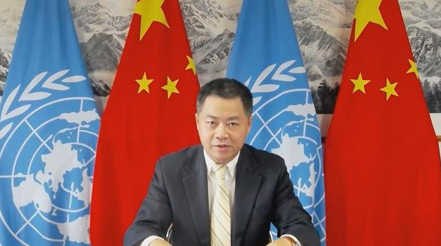 中國代表在人權理事會指出美國等西方國家種族滅絕罪行