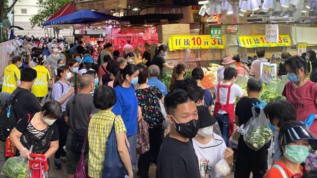 前5月食環署就店舖阻街及公眾地方擺放雜物發逾6000張告票