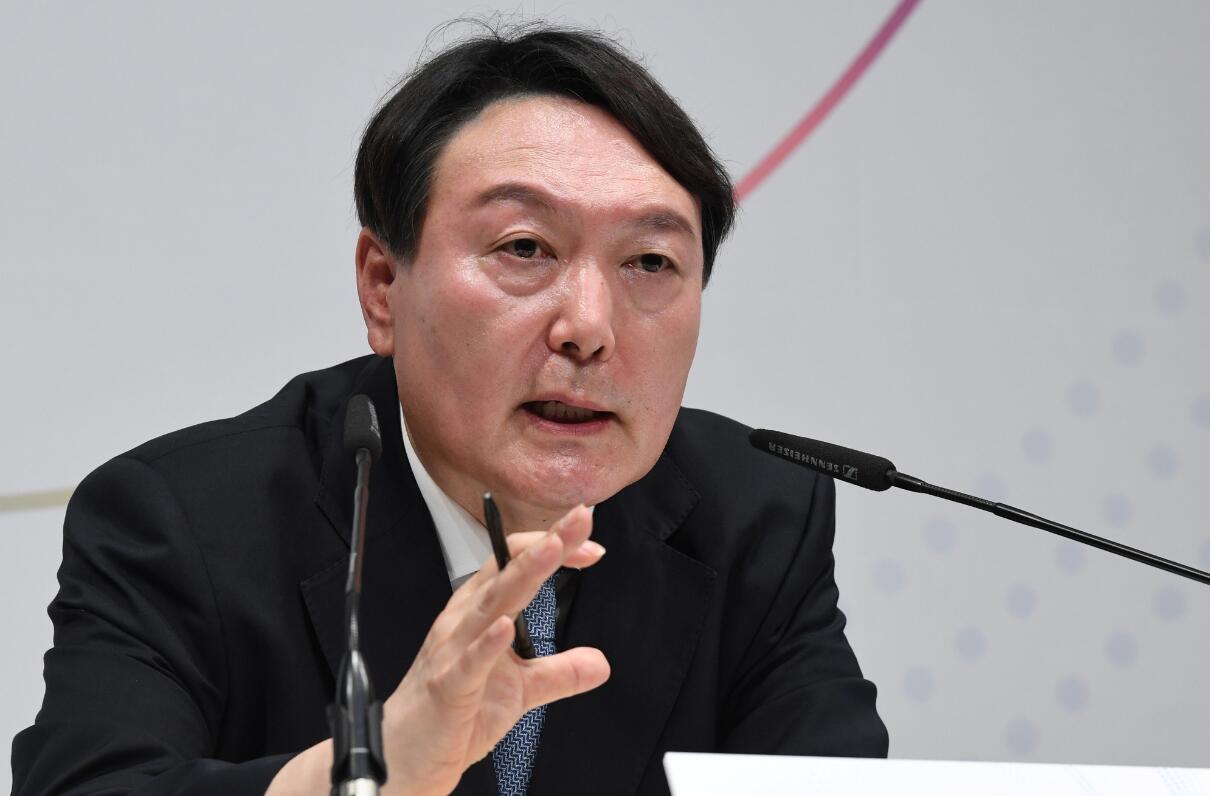 韓國前檢察總長尹錫悅宣布參選總統 系大熱人選