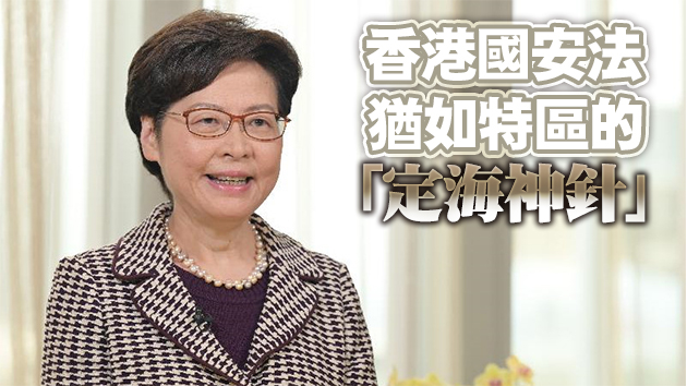 林鄭：國安立法由中央主導香港參與 助港清除黑暴控制疫情